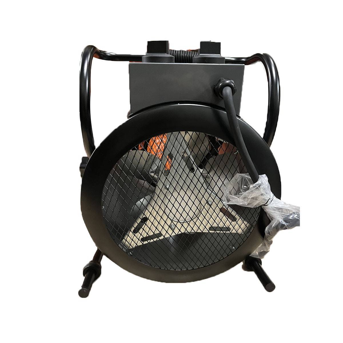 Générateur Air Chaud Electrique Portable 3000W - Chauffage Soufflant Chantier Ventilation Thermostat Atelier Garage Kemper - Image 9
