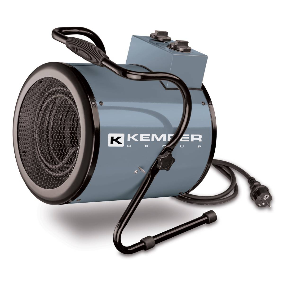 Générateur Air Chaud Electrique Portable 3000W - Chauffage Soufflant Chantier Ventilation Thermostat Atelier Garage Kemper - Image 1