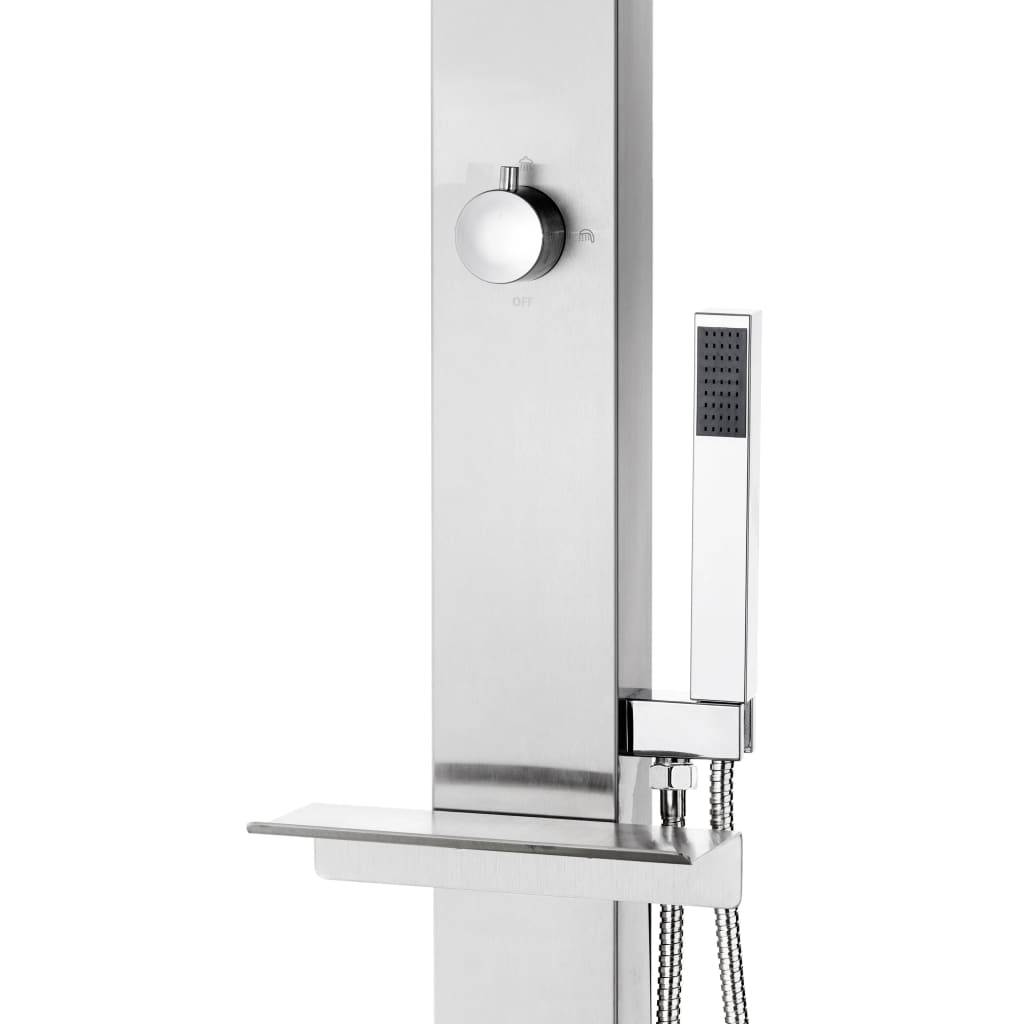 Douche d'exterieur Varmir Marron 110 X 62 X 5 cm - P87209M - Image 9