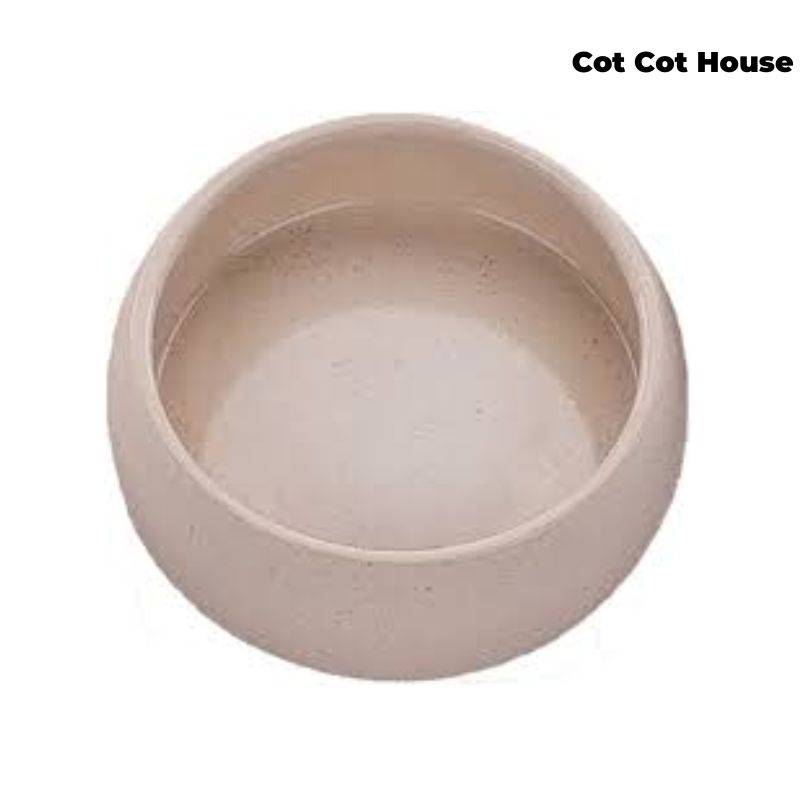 Mangeoire gamelle terre cuite eau/grain en terre cuite - Cot Cot House