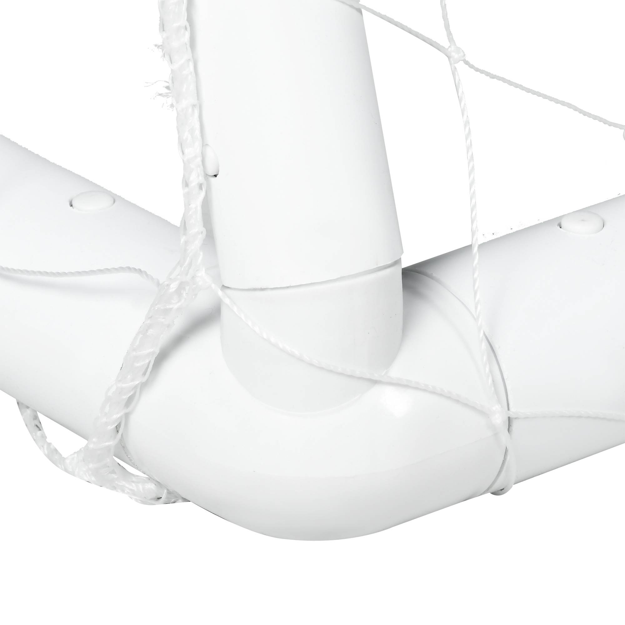 Sportnow - But de football cage de foot - dim. 3L x 1,2l x 2H m - PVC blanc - SPORTNOW - Image 8