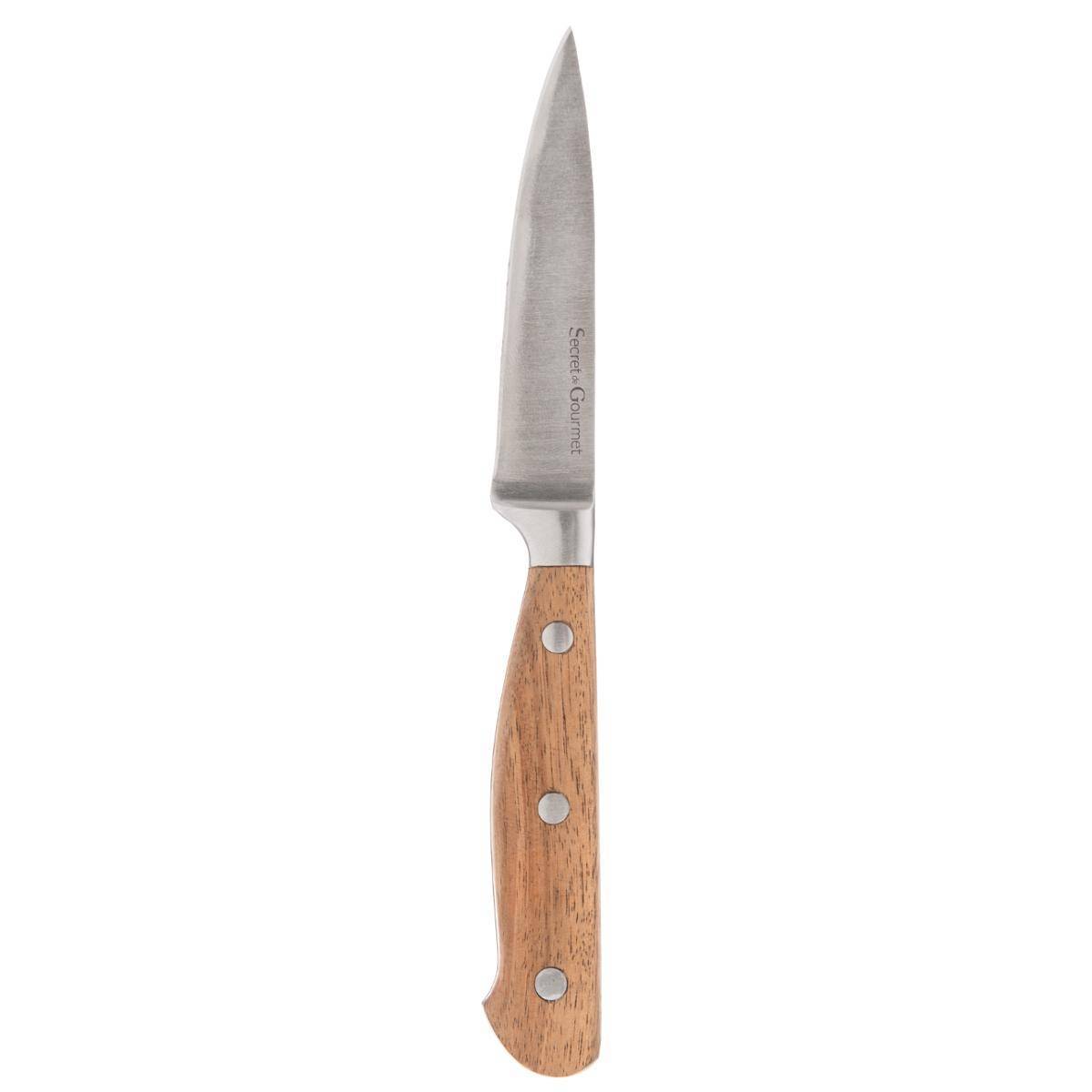 Couteau d'office acier "Elegancia" lame 9,5cm - 5five - Image 1