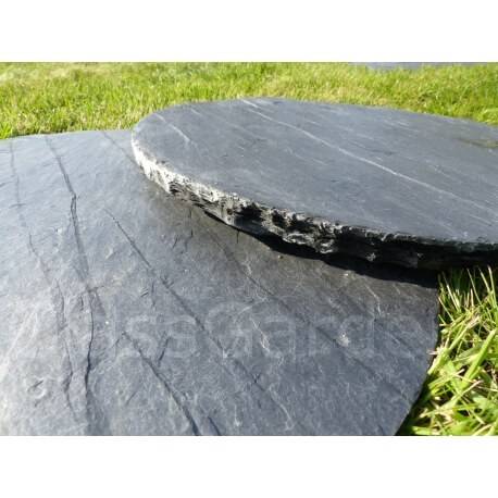 Pas Japonais Ardoise Rond 60 cm - Pack de 14 pièces - Image 1
