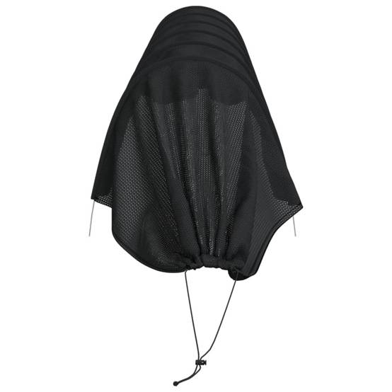 Tunnel de Forçage Acier et Filet PE pour Potager Protection Insectes Noir 3m - ComfortXL Outdoor Living - Image 5