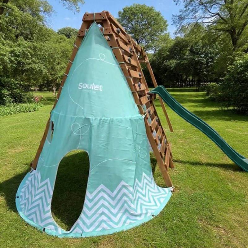 Soulet - Aire de jeux avec tipi et toboggan APOLLON - Image 6