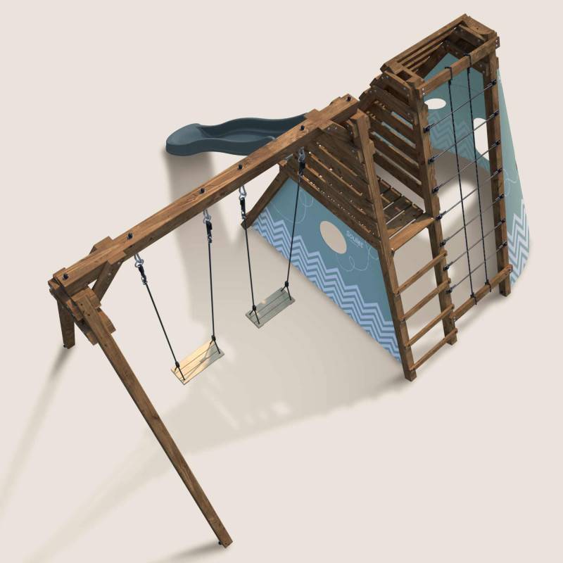 Soulet - Aire de jeux avec tipi et toboggan APOLLON - Image 5