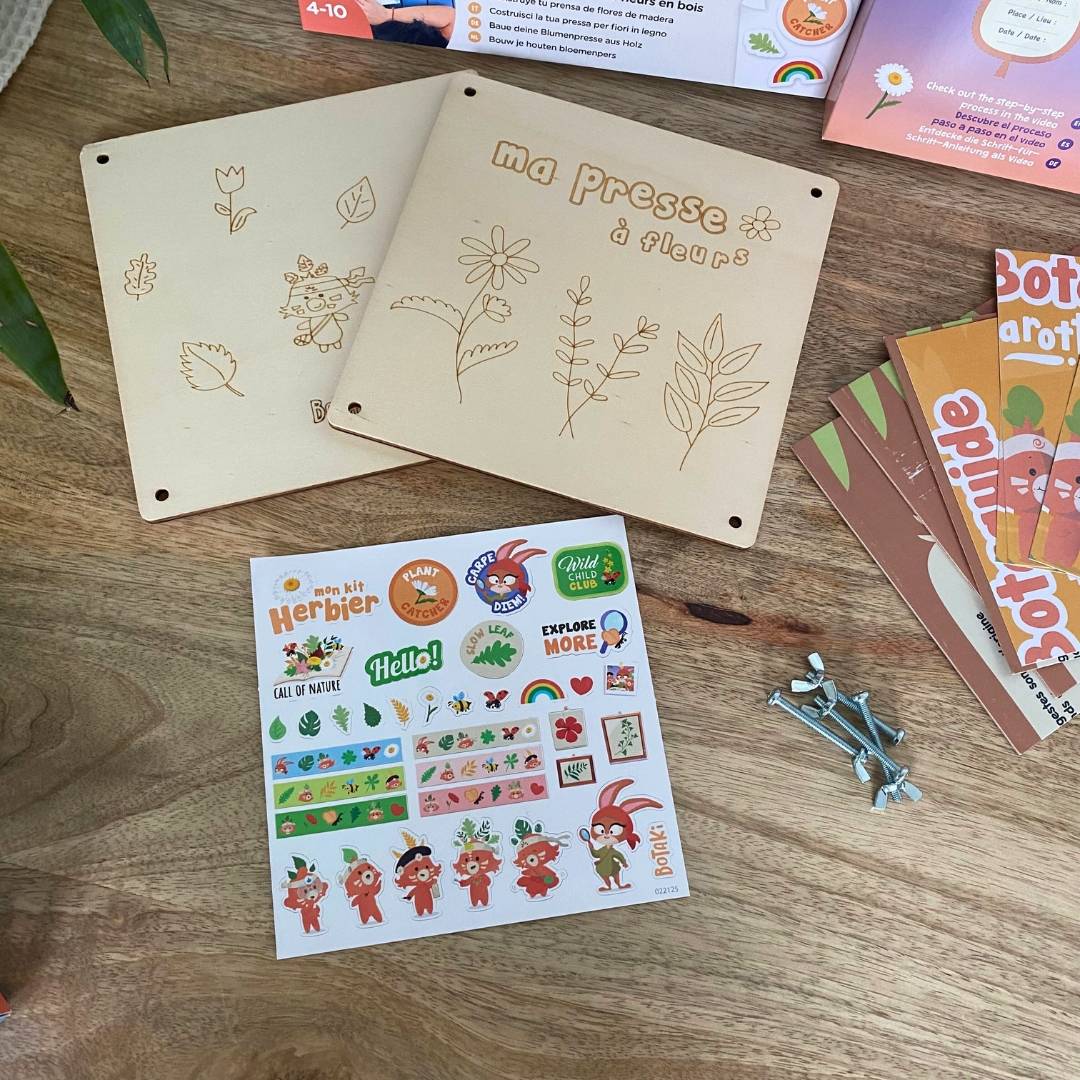 Autre - Mon kit herbier : Je construis ma presse à fleurs et mon herbier - - Image 4