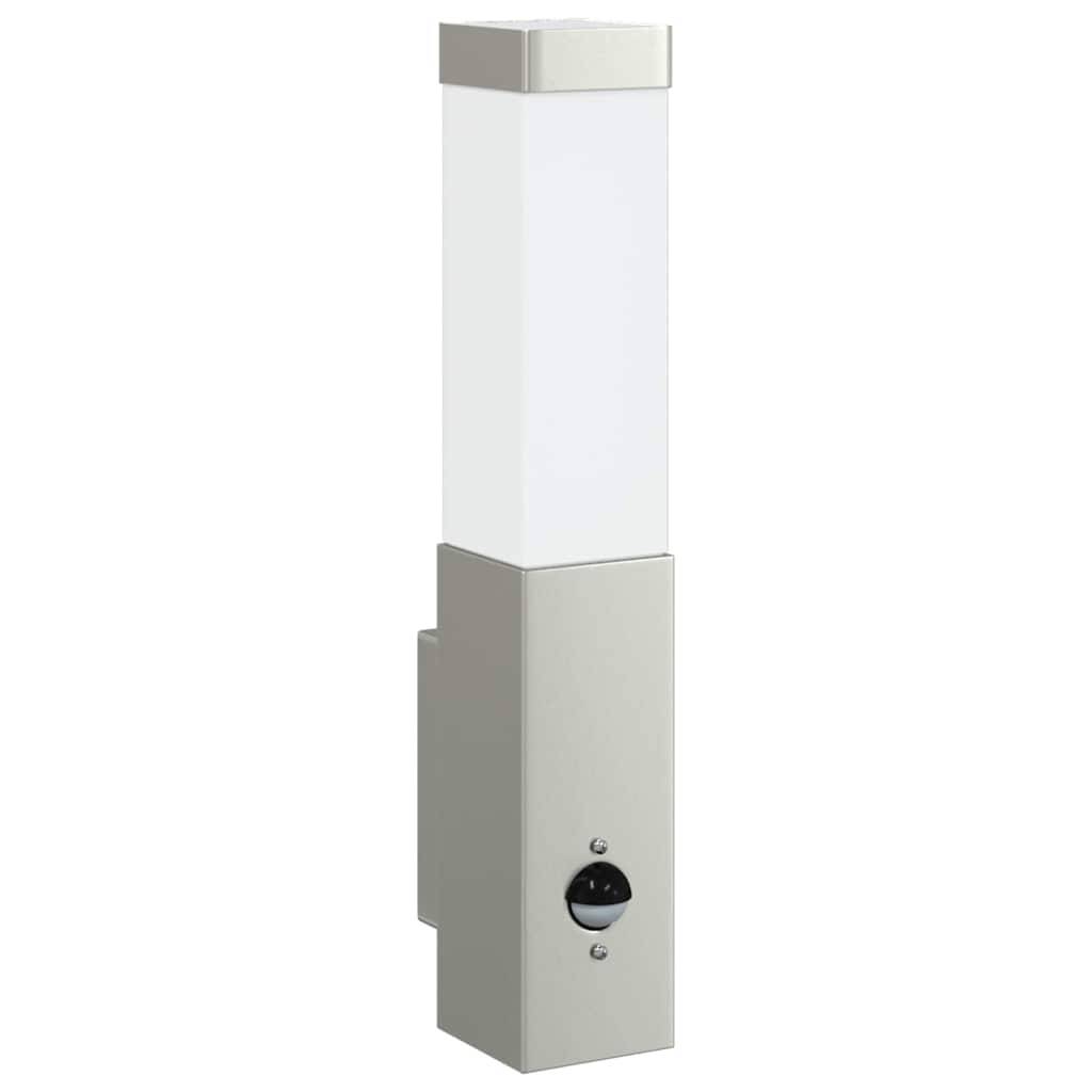 Applique murale extérieure - Lampe murale extérieure Argent 10,5 x 6 x 35 cm g239 - Image 1