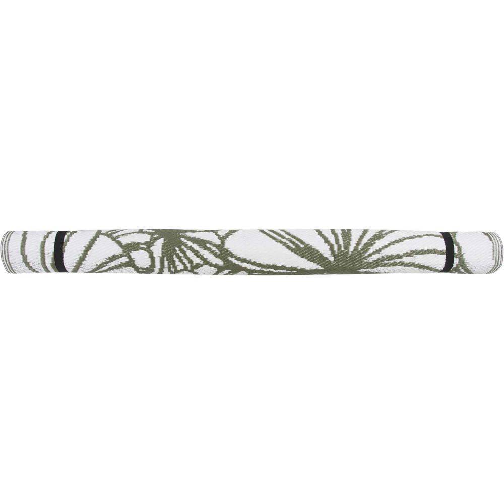 Esschert Design - Grand tapis de jardin réversible 242,5 x 150 cm Motif floral - Image 4