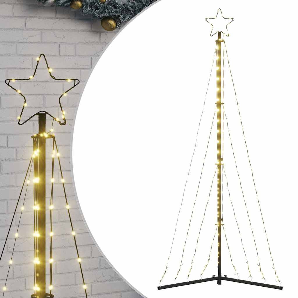Vidaxl - Sapin de Noël à LED 339 LED blanc chaud 187 cm vidaXL 4016428 - Image 2
