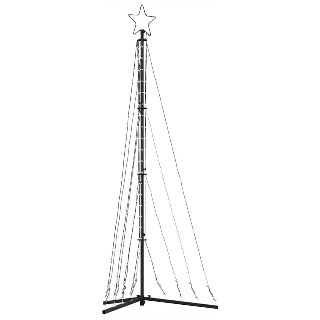 Vidaxl - Sapin de Noël à LED 339 LED blanc chaud 187 cm vidaXL 4016428 - Image 8