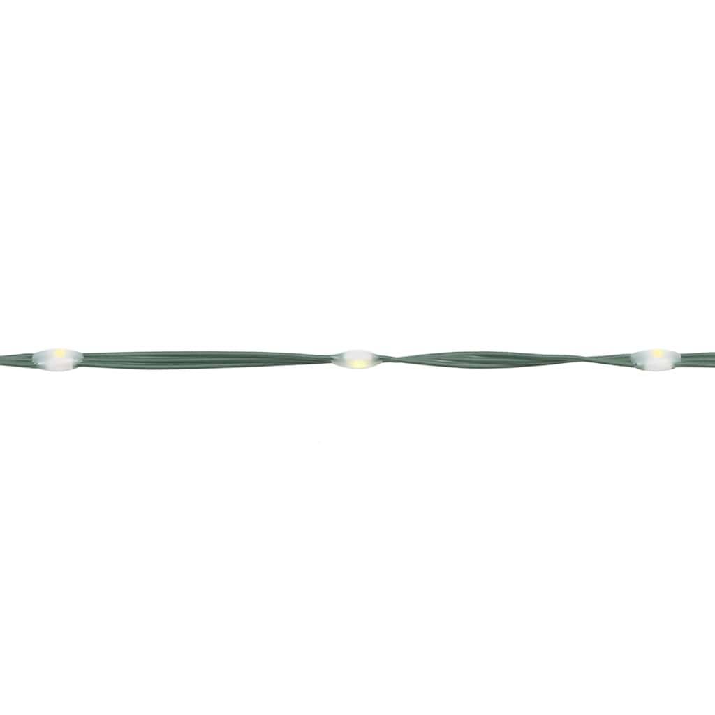 Vidaxl - Sapin de Noël à LED 339 LED blanc chaud 187 cm vidaXL 4016428 - Image 4