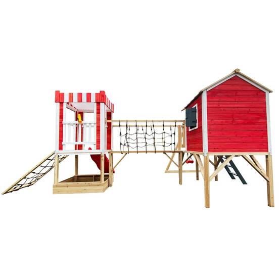Home Deluxe - HOME DELUXE - Parc de jeux avec balançoire et toboggan WUNDERLAND - 555 x 340 cm | Équipement avec balançoire - Image 7