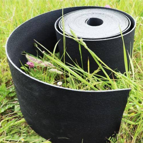 Bordure de jardin en plastique recyclé - 30cm - Gris - Image 2