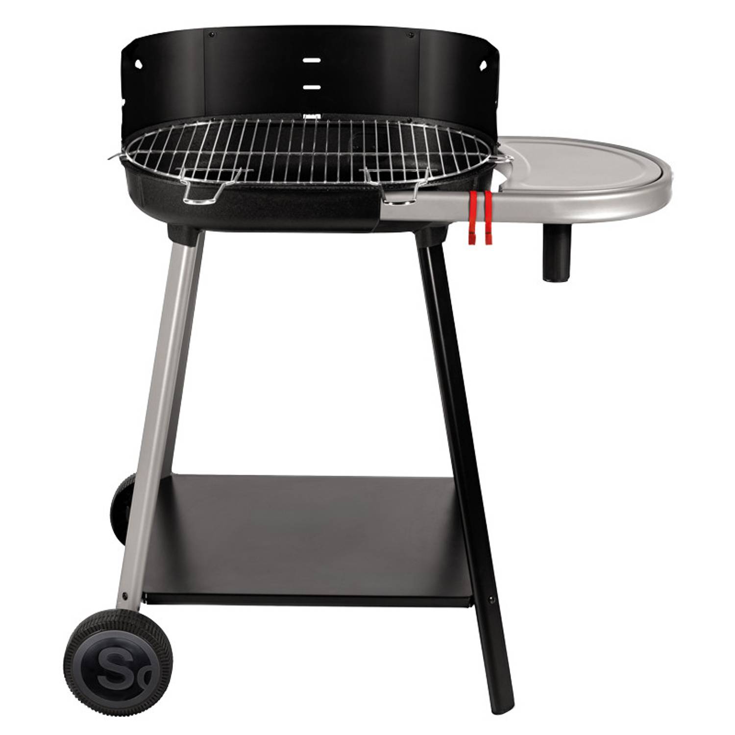 Somagic - Barbecue à charbon de bois avec tablette intégrée - SOMAGIC - Métal - Noir - Image 2