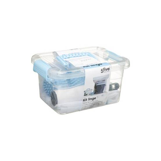 Kit à Linge 6 Pièces "Maldon" 25cm Bleu - Image 7