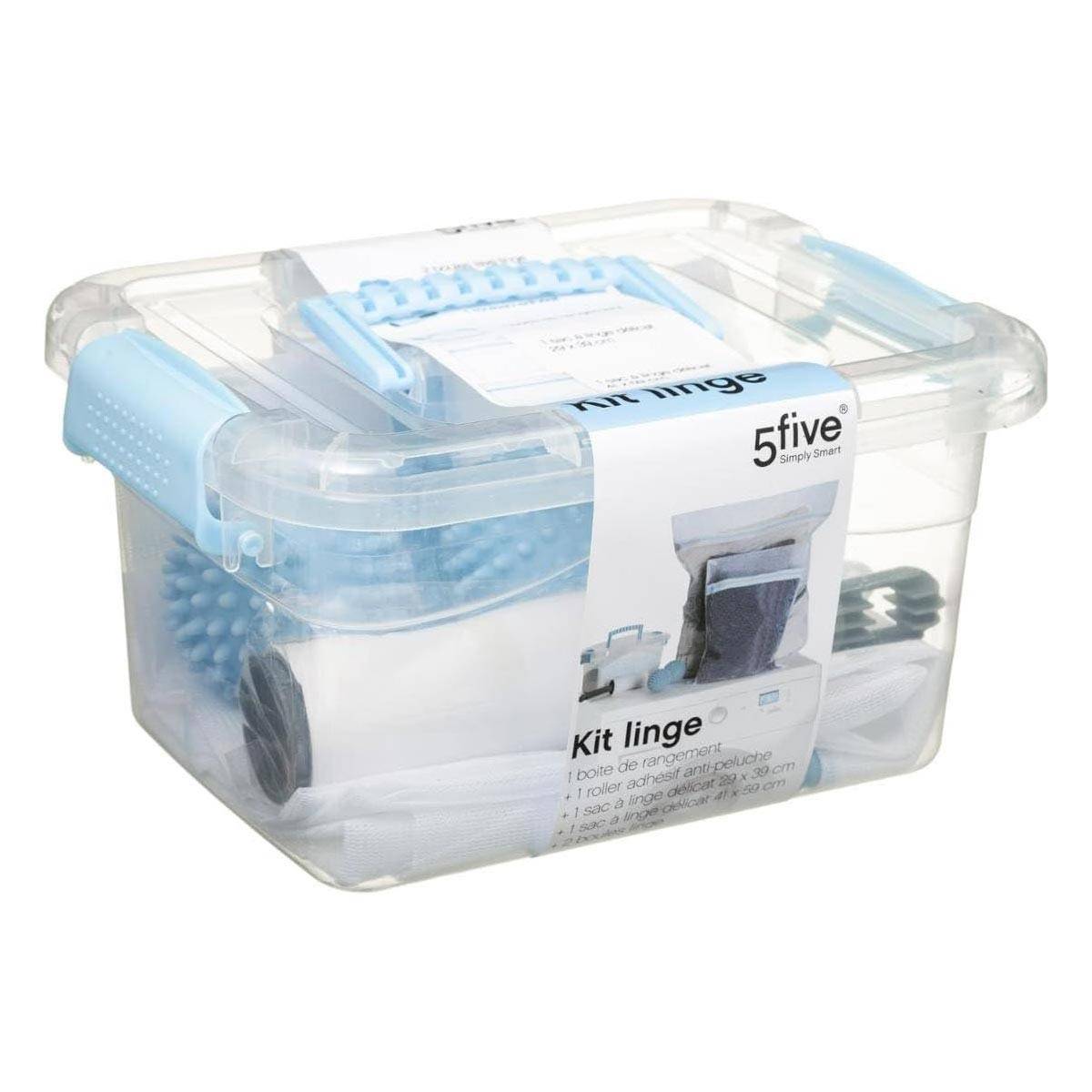 Kit à Linge 6 Pièces "Maldon" 25cm Bleu - Image 2