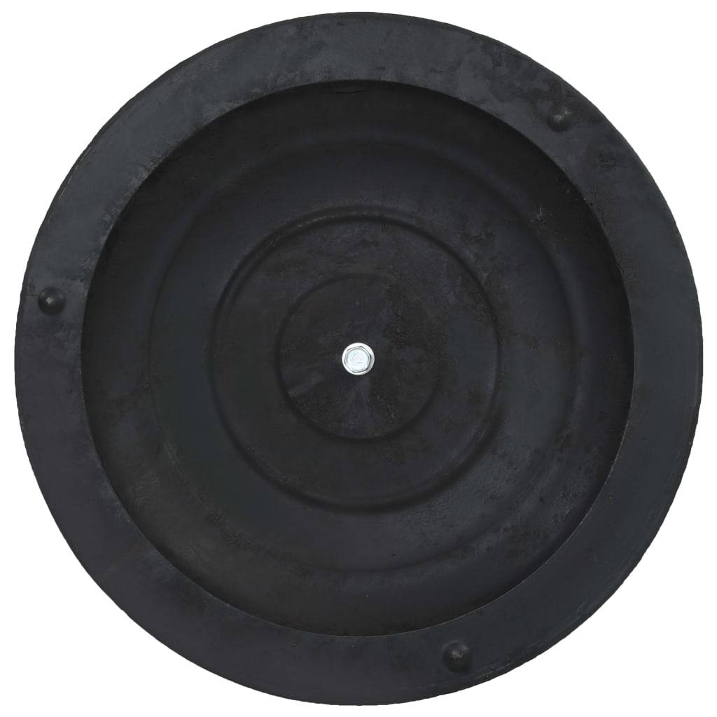 Helloshop26 - Pied base socle rond de parasol résine diamètre 38 et 48 mm 10 kg noir - Image 5