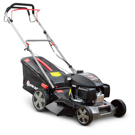 Elem Garden Technic - Tondeuse thermique tractée 145CC avec moteur Honda, mulching et éjection latérale - Image 1