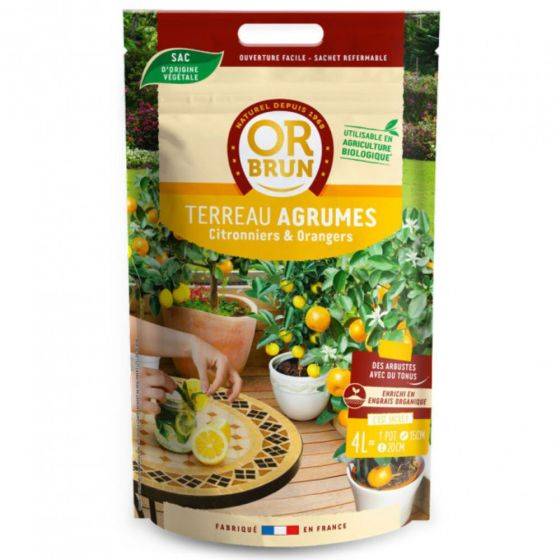 Or Brun - Or brun - Terreau Agrume Box - 4L - Image 1