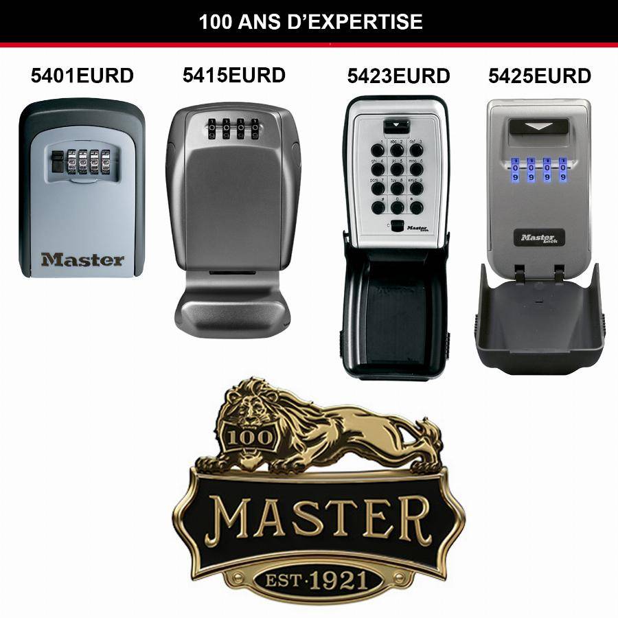 Master Lock - Boite à clés MASTERLOCK Fixation murale - 5401EURD - Image 4