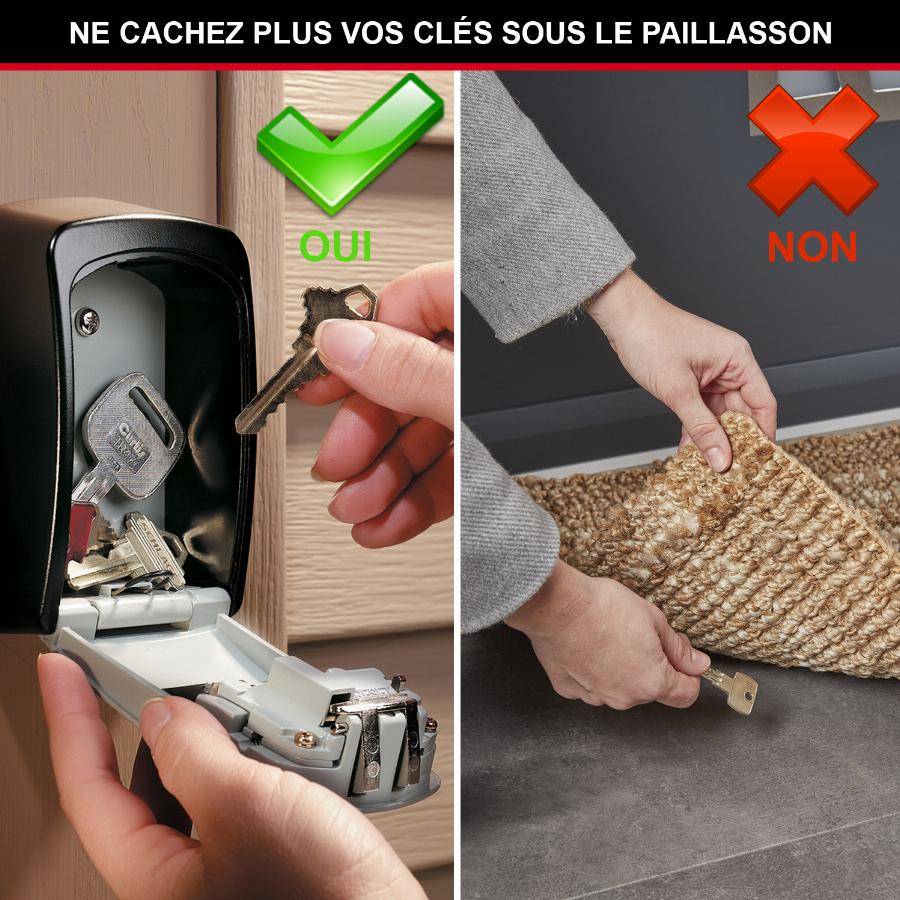 Master Lock - Boite à clés MASTERLOCK Fixation murale - 5401EURD - Image 6