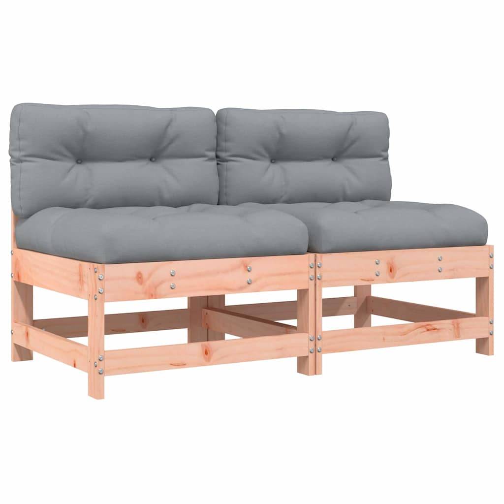 Vidaxl - Canapés centraux avec coussins 2 pcs bois massif douglas vidaXL 825581 - Image 2