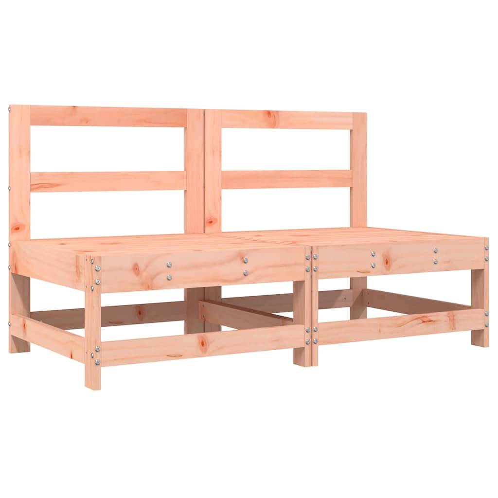 Vidaxl - Canapés centraux avec coussins 2 pcs bois massif douglas vidaXL 825581 - Image 4