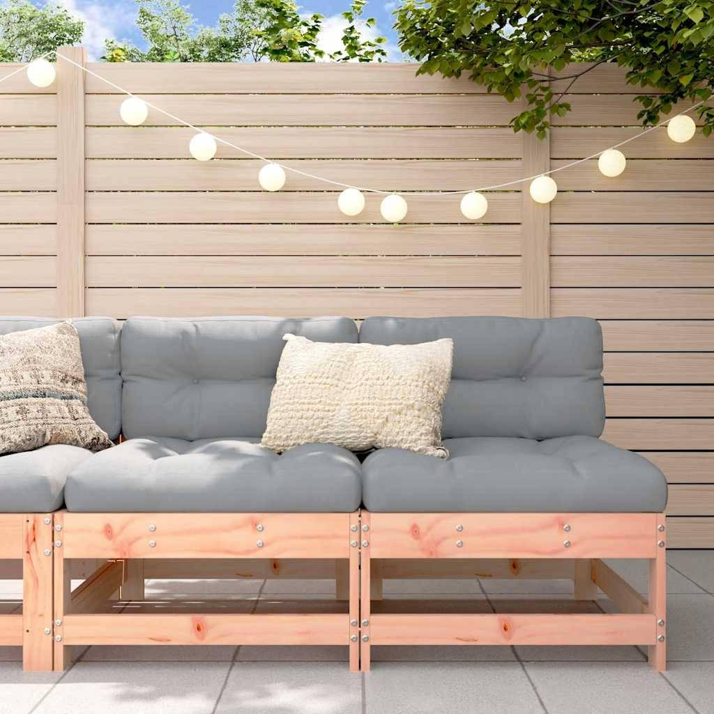 Vidaxl - Canapés centraux avec coussins 2 pcs bois massif douglas vidaXL 825581 - Image 1