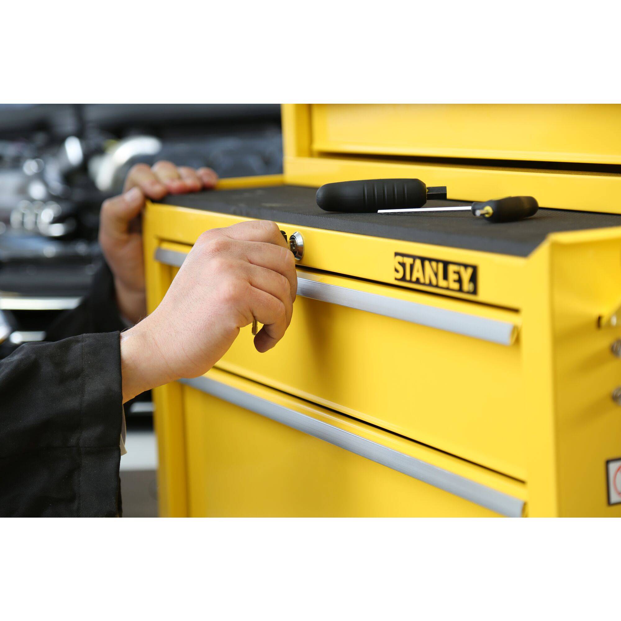 stanley - STANLEY Servante d'atelier Métal 4 Tiroirs - STMT1-75063 - Image 3