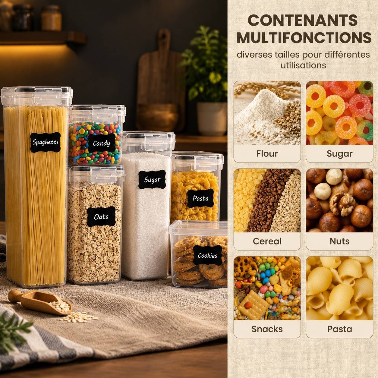 Lot de 25 Boîtes de Rangement Hermétiques Alimentaire - Image 3