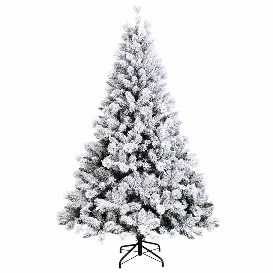 Vidaxl - Arbre de Noël Artificiel avec Boule 180 cm 300 LED Blanc chaud vidaXL 3466672 - Image 6