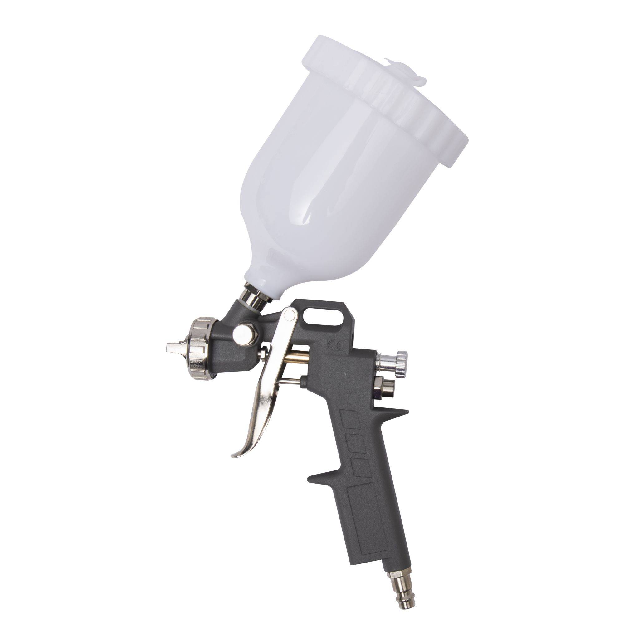 Pistolet Peinture Alu à Gravite 0.6 Litre Diam 1.5mm - Prodif - Image 2
