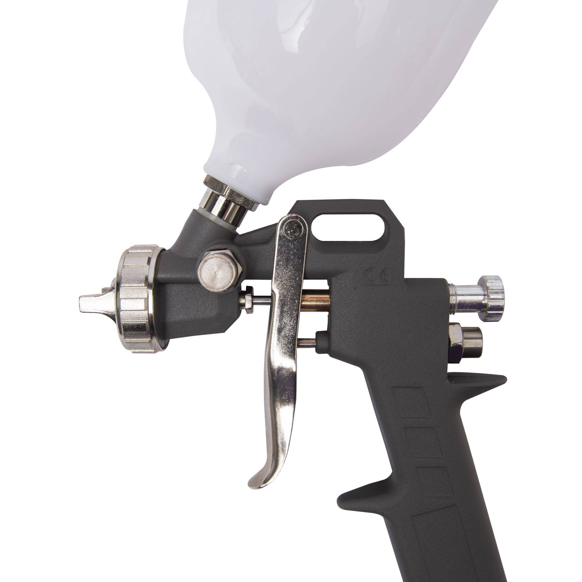 Pistolet Peinture Alu à Gravite 0.6 Litre Diam 1.5mm - Prodif - Image 5