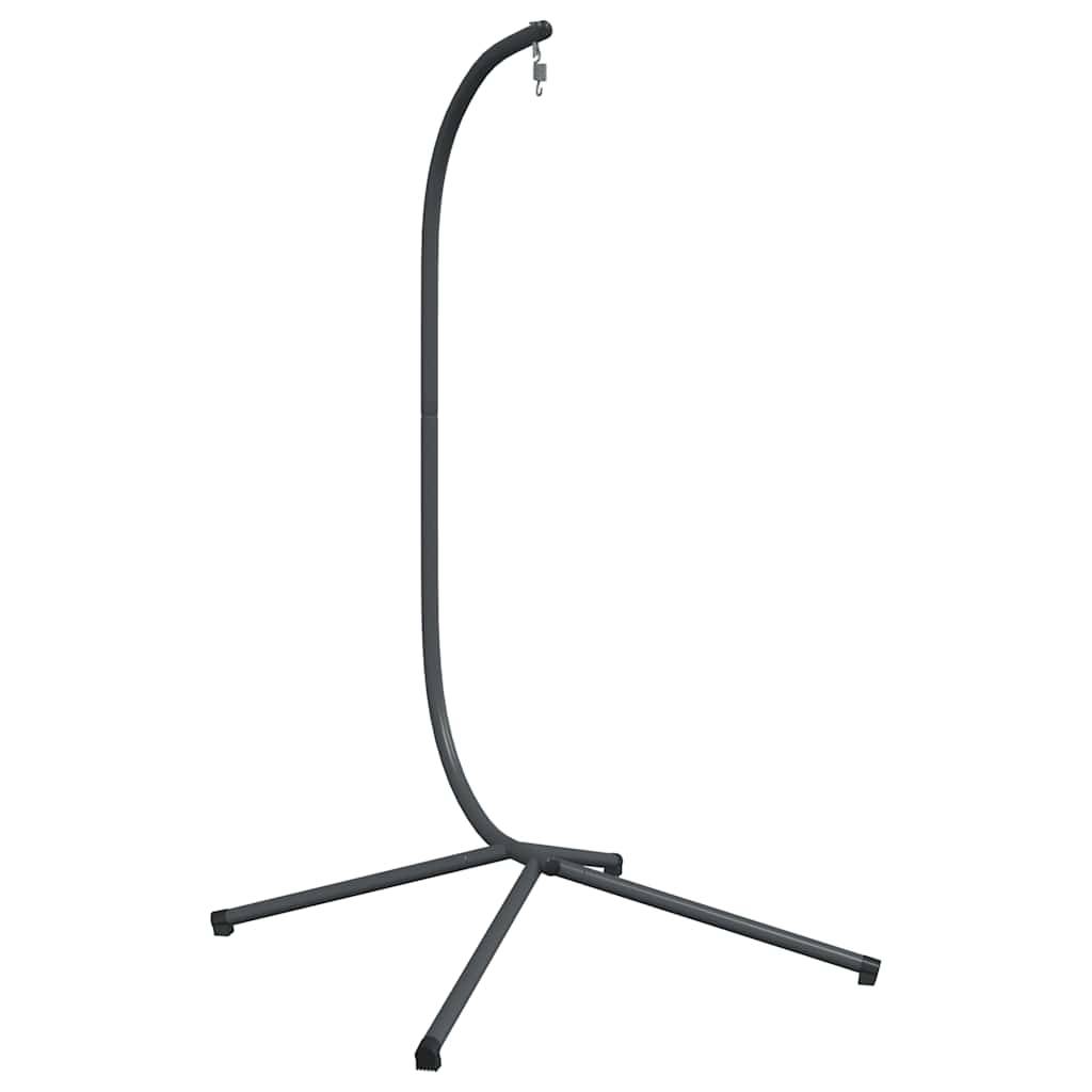 Vidaxl - Support pour Fauteuil Œuf Suspendu sans Panier Anthracite Acier (Base de Support Uniquement) vidaXL 4007412 - Image 2