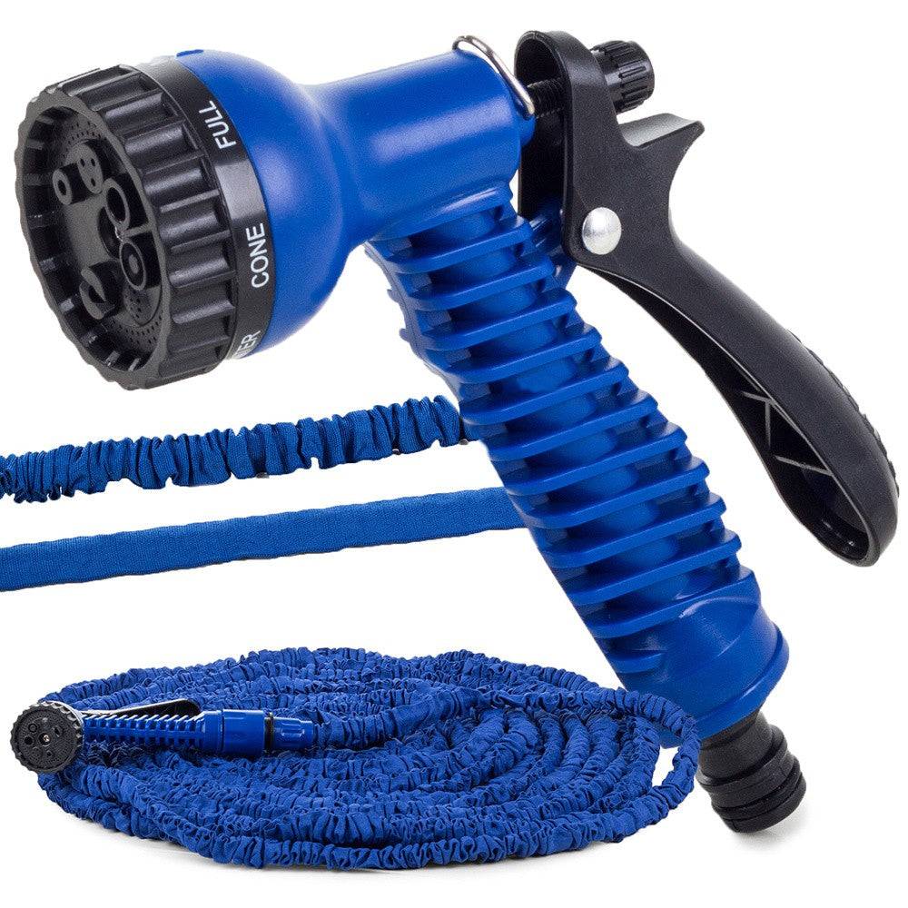 Tuyau d\'arrosage extensible 15 m - 45 m avec pistolet - Image 1