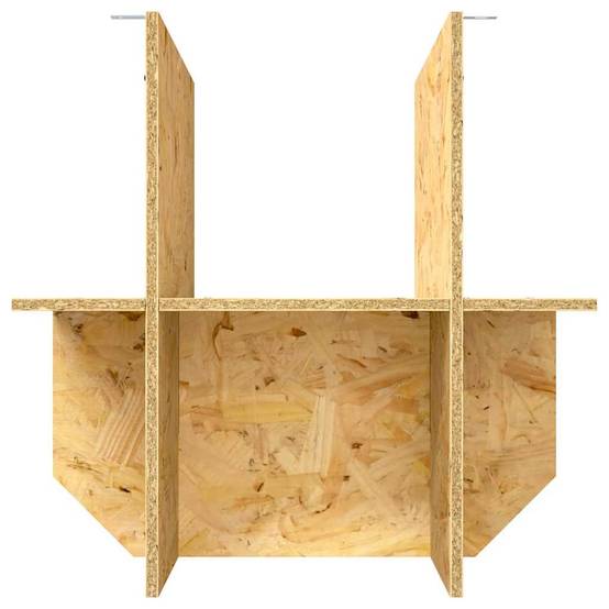 Vidaxl - Base de Terrarium Marron 50 x 50 x 50 cm OSB vidaXL 876737 - Image 9