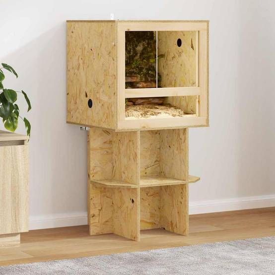Vidaxl - Base de Terrarium Marron 50 x 50 x 50 cm OSB vidaXL 876737 - Image 1