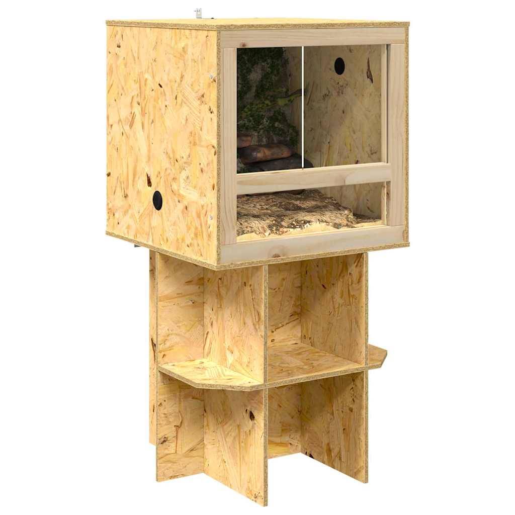 Vidaxl - Base de Terrarium Marron 50 x 50 x 50 cm OSB vidaXL 876737 - Image 4
