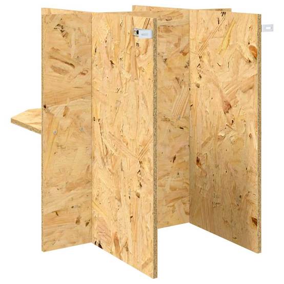 Vidaxl - Base de Terrarium Marron 50 x 50 x 50 cm OSB vidaXL 876737 - Image 8