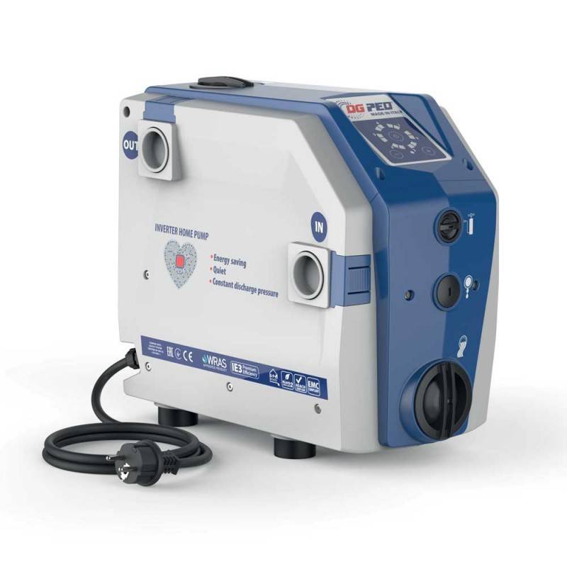 Surpresseur compact Pedrollo DG PED 0,75 kW à vitesse variable jusqu'à 3,6 m3/h monophasé 220V - Image 3