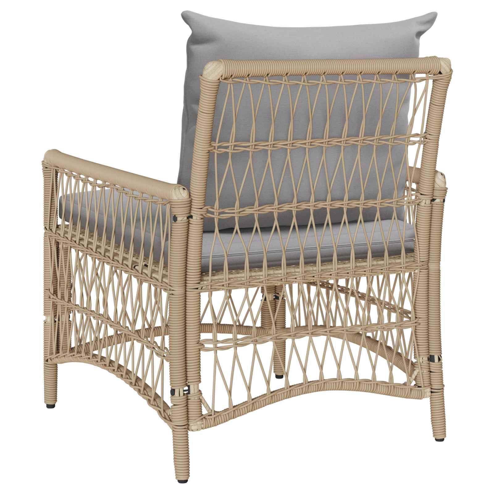 Vidaxl - Chaise de jardin Beige polyrotin vidaXL 42006220 - Image 9