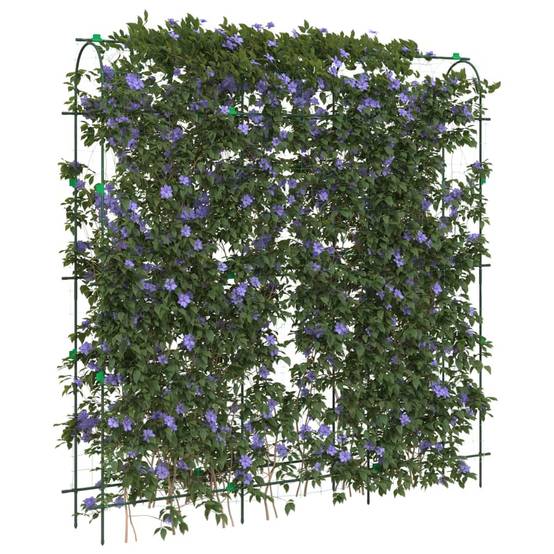 Lot de 3 Treillis Jardin Forme U en Acier Robuste pour Plantes Grimpantes et Potager Vert – ComfortXL Outdoor Living - Image 1