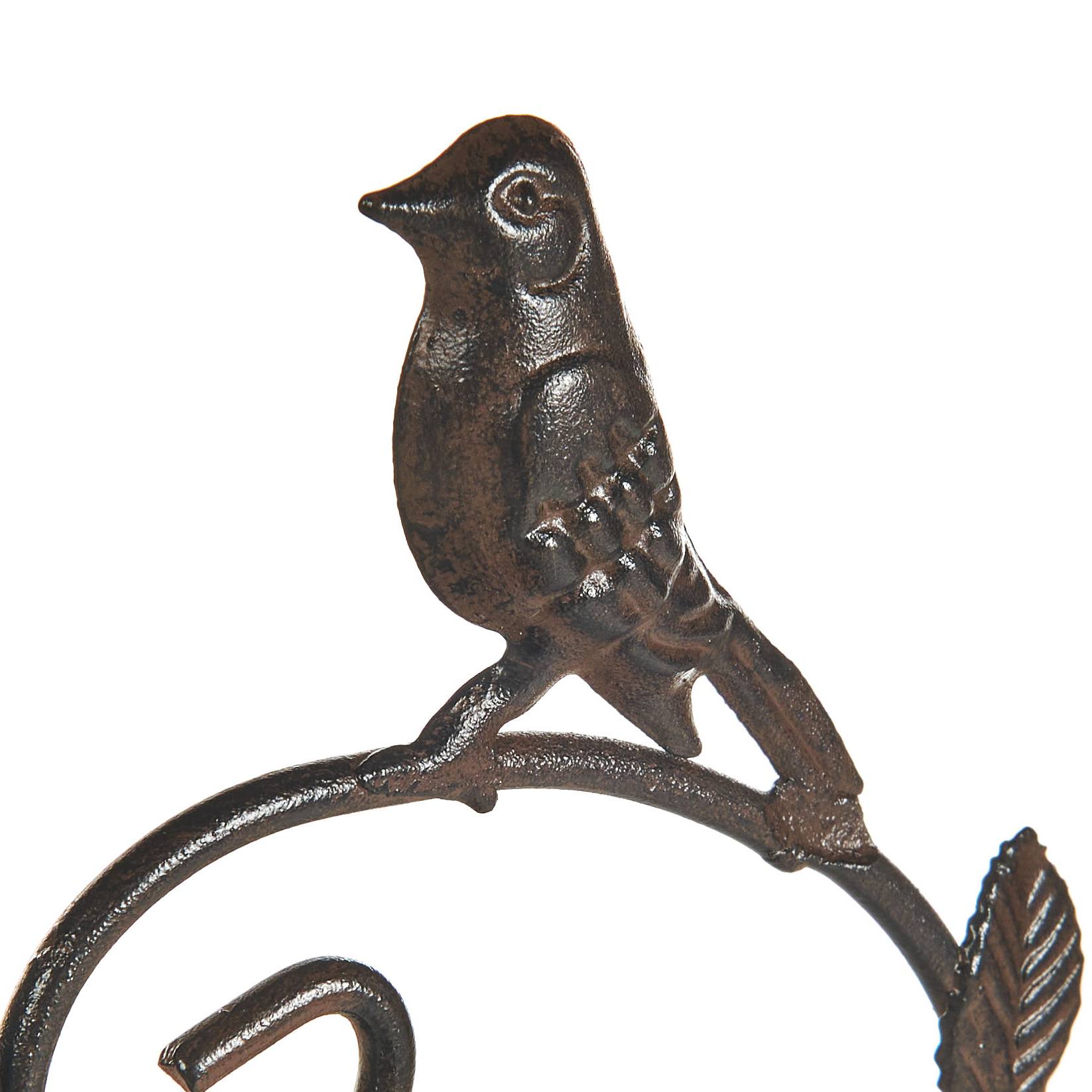 Beliani - Bassin à oiseaux Métal Marron SPARROW - 20x10x150- Beliani - Image 7