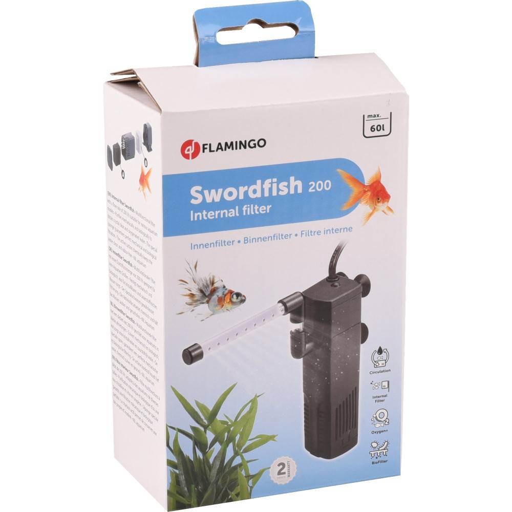 Pompe Swordfish 200 pour Aquarium max 60 litres - Image 2