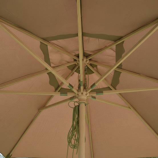 Parasol droit taupe 4x3 m Pegasia - Gecko Jardin - Image 3