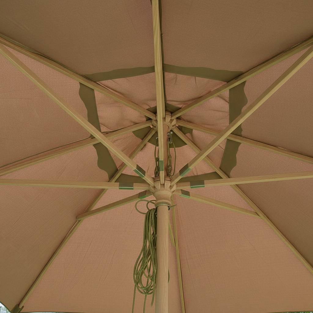 Parasol droit taupe 4x3 m Pegasia - Gecko Jardin - Image 3