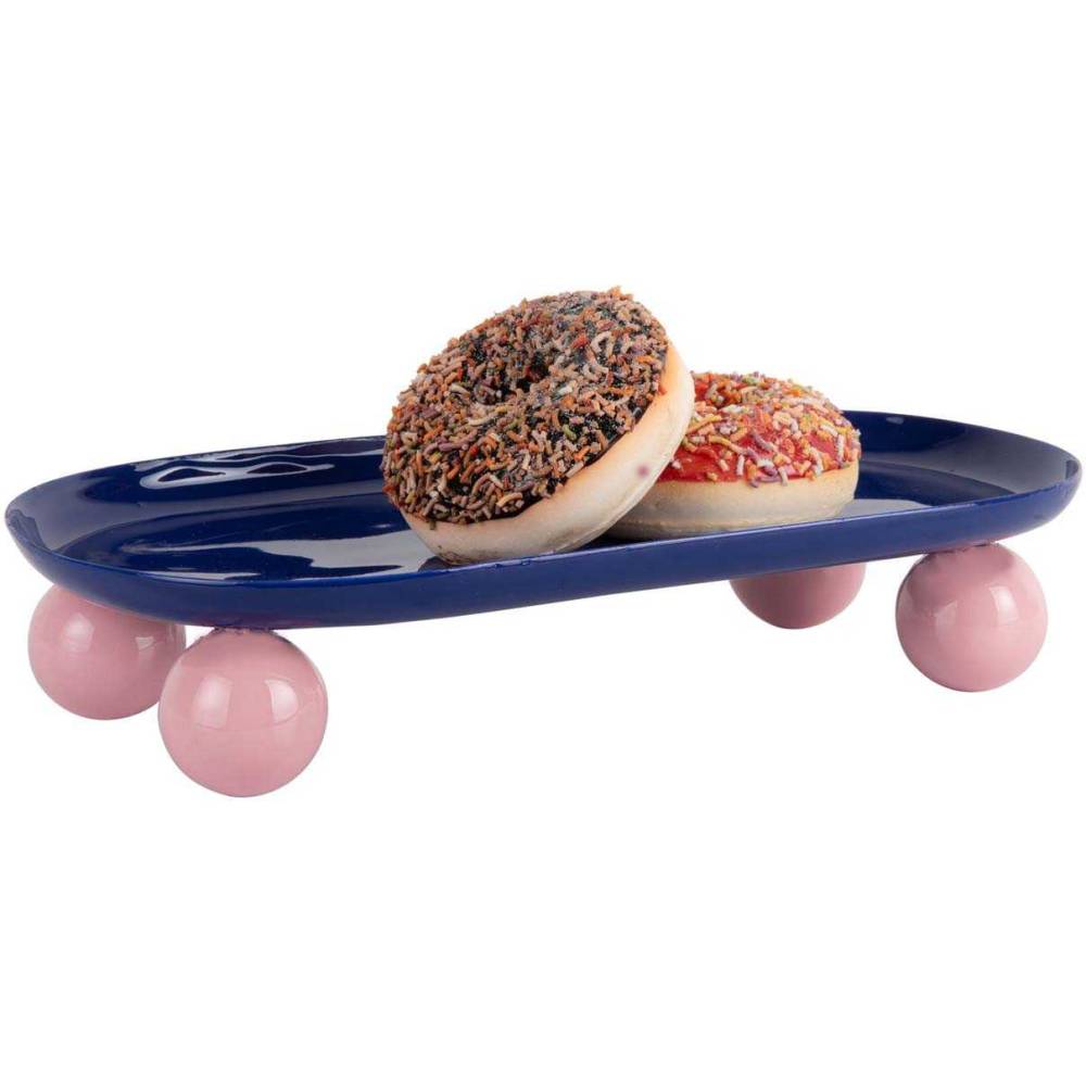 Plateau oval en métal Double Funky - Image 4