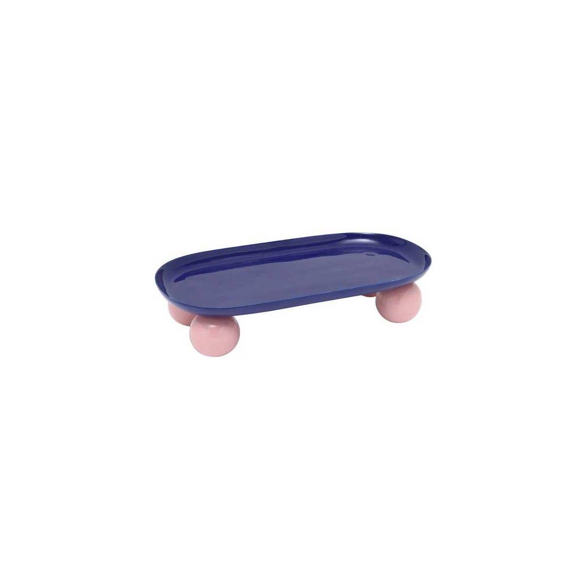 Plateau oval en métal Double Funky - Image 1