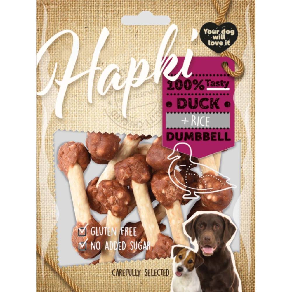 Friandise canard et riz haltère, pour chien,150 g, sans gluten - Image 3